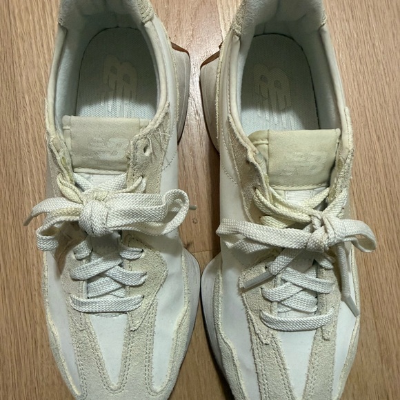 New Balance Cream and White Sneakers - Picture 3 of 3